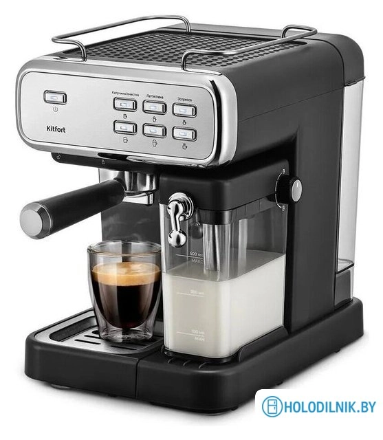 Рожковая кофеварка Kitfort KT-7563