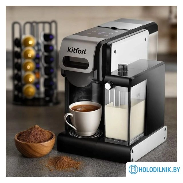 Рожковая кофеварка Kitfort KT-7675