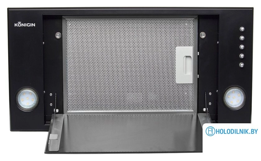 Кухонная вытяжка Konigin Checkbox 60 (черный)