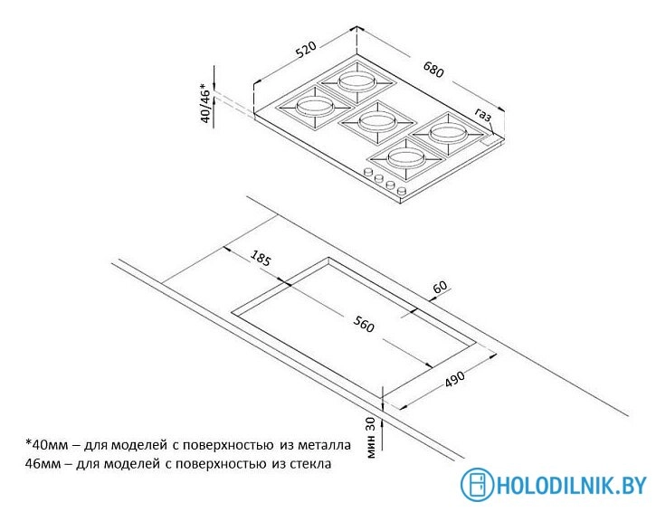 Варочная панель Korting HG 761 CTSI