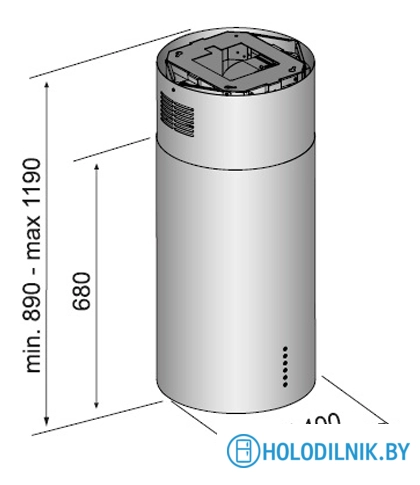 Кухонная вытяжка Korting KHA4970X