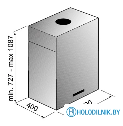 Кухонная вытяжка Korting KHA7950X Cube