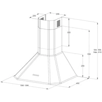 Кухонная вытяжка Korting KHC 6839 IX