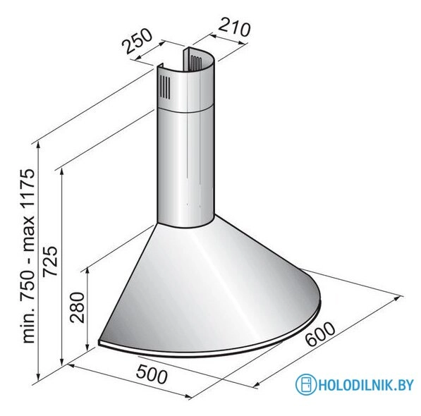 Кухонная вытяжка Korting KHC6930X