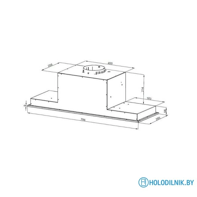 Кухонная вытяжка Korting KHI 9777 GN