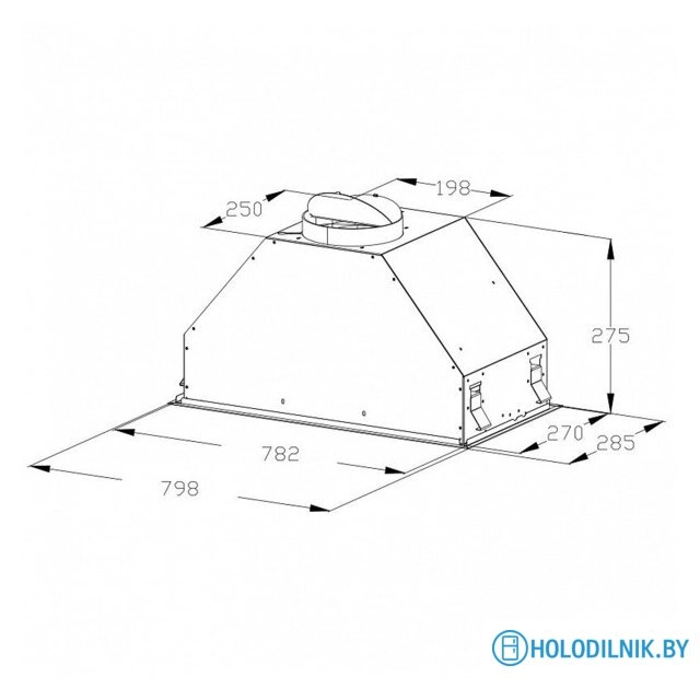Кухонная вытяжка Korting KHI 9828 GN