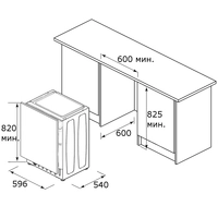 Стирально-сушильная машина Korting KWDI 1485 W