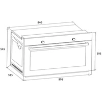 Электрический духовой шкаф Korting OKB 7129 SGW