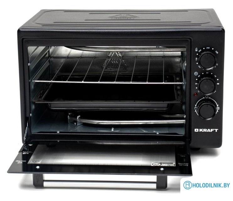 Мини-печь Kraft KF-MO3800BL (черный)
