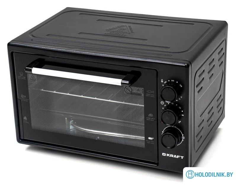 Мини-печь Kraft KF-MO3800BL (черный)