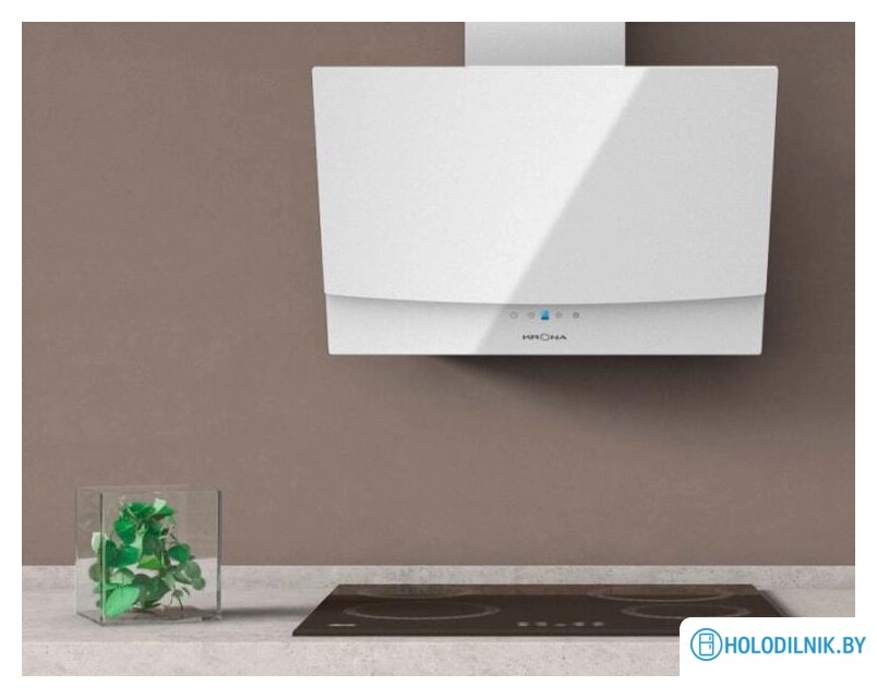 Кухонная вытяжка Krona Alva 600 S (белый)