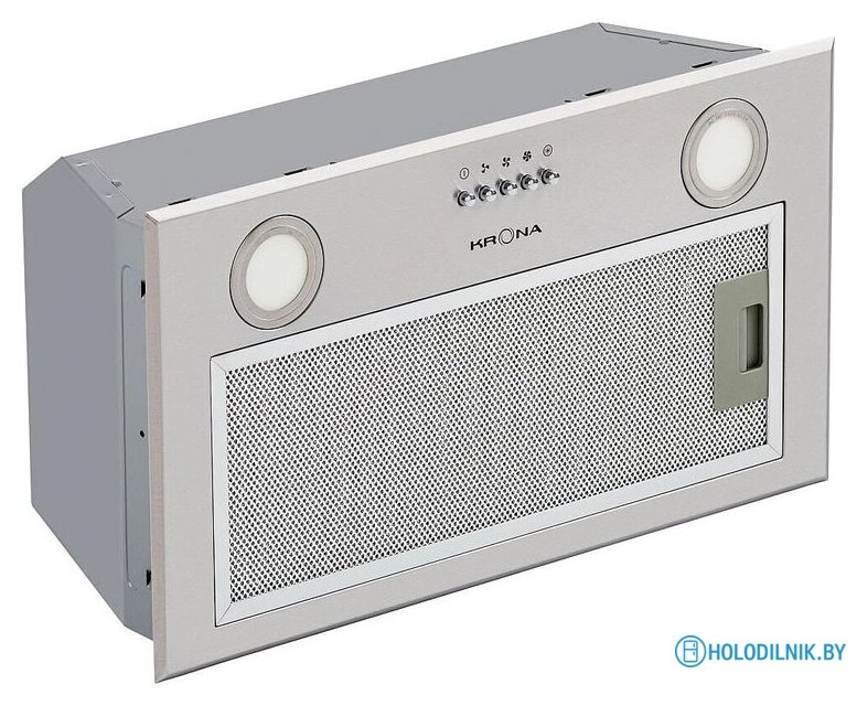 Кухонная вытяжка Krona Ambra 600 PB (нержавеющая сталь)