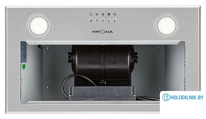 Кухонная вытяжка Krona Ambra 600 PB (нержавеющая сталь)