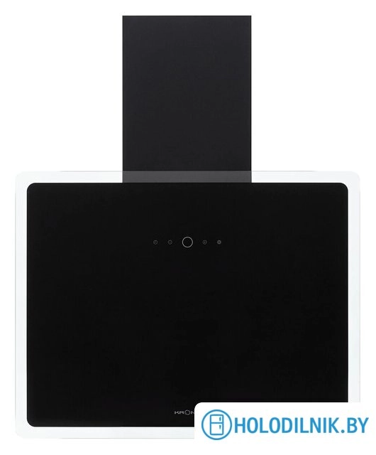 Кухонная вытяжка Krona Aura 600 S (черный/прозрачный кант)