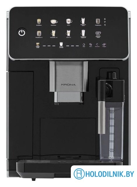 Кофемашина Krona Automatische Kaffeemaschine Black 19 Bar