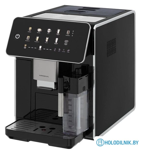 Кофемашина Krona Automatische Kaffeemaschine Black 19 Bar