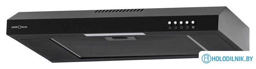 Кухонная вытяжка Krona Jillian 600 black PB (черный)