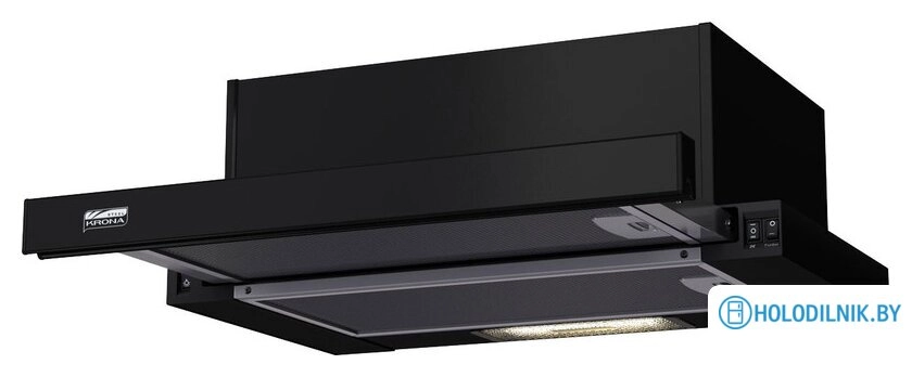 Кухонная вытяжка Krona Kamilla 500 Black 1m