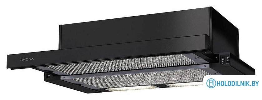 Кухонная вытяжка Krona Kamilla 600 2DN (черный)