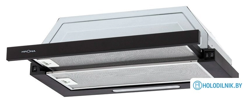 Кухонная вытяжка Krona Kerry 600 Black PB (черный)