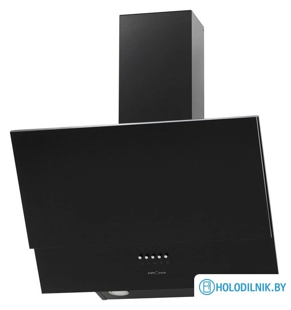 Кухонная вытяжка Krona Platte 600 Black PB (черный)
