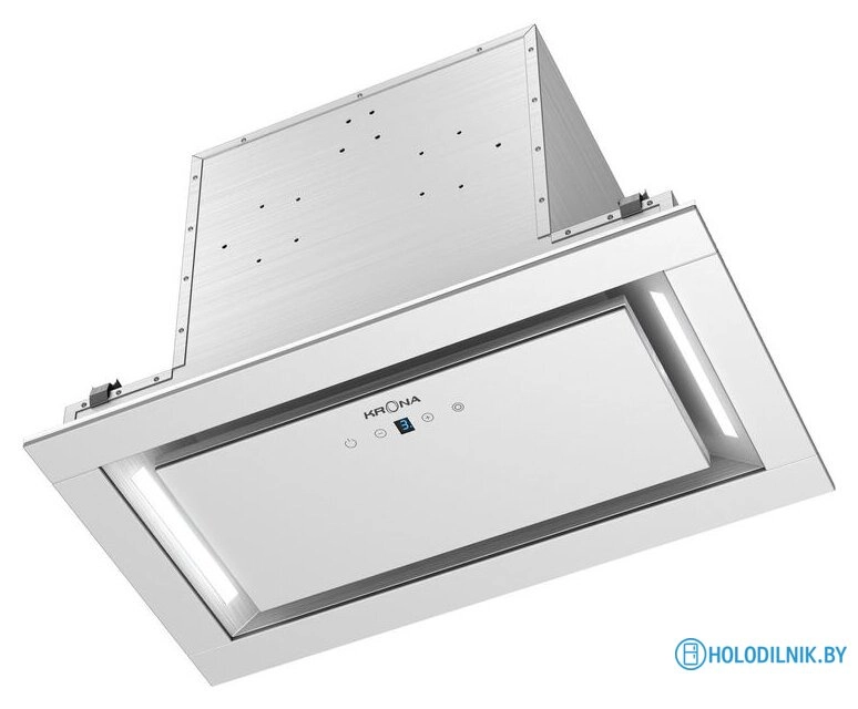 Кухонная вытяжка Krona Selina Glass 600 S (белый)