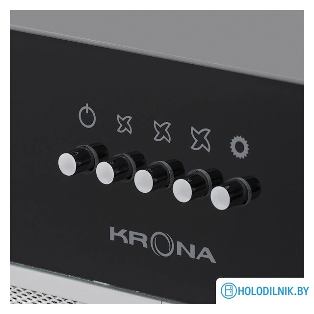 Кухонная вытяжка Krona Sintia 600 PB (черный)