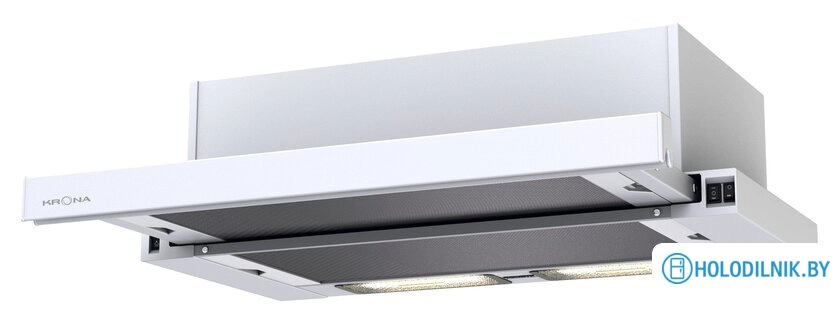 Кухонная вытяжка Krona Vendy 600 (1 мотор, белый)