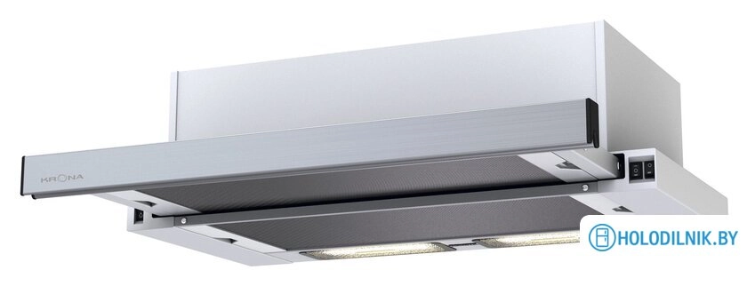 Кухонная вытяжка Krona Vendy 600 (1 мотор, нержавеющая сталь)