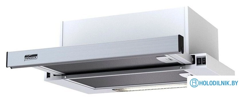 Кухонная вытяжка Krona Vittoria 500 PB (нержавеющая сталь/белый)