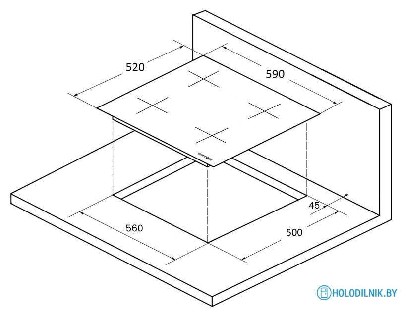 Варочная панель KUPPERSBERG ICS 604