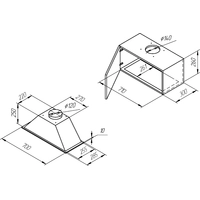 Кухонная вытяжка KUPPERSBERG Inlinea 70 LX