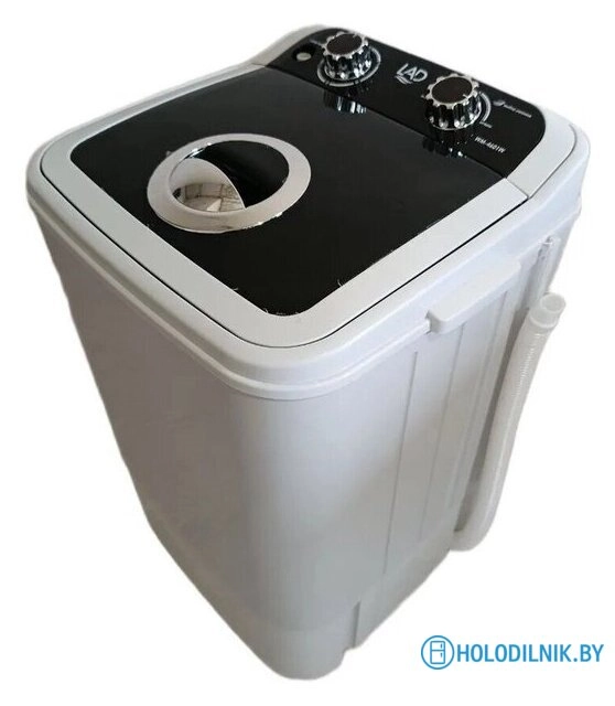 Активаторная стиральная машина LAD WM-4601W Cool Grey 1C