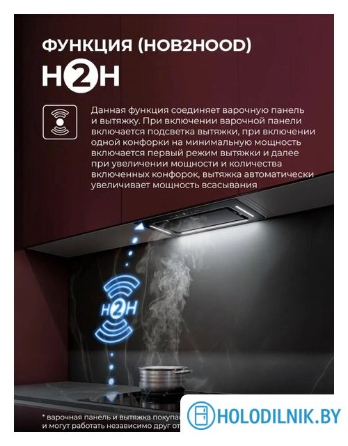 Кухонная вытяжка LEX Aura 600 Inverter BL