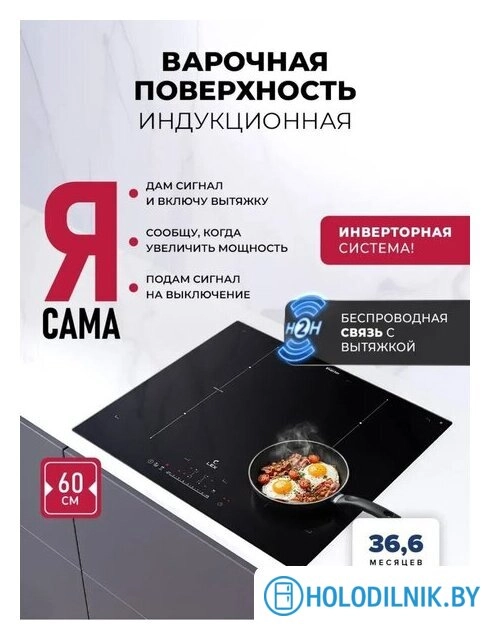 Варочная панель LEX EVI 641B I BL