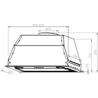 Кухонная вытяжка LEX GS Bloc P 900 (нержавеющая сталь)