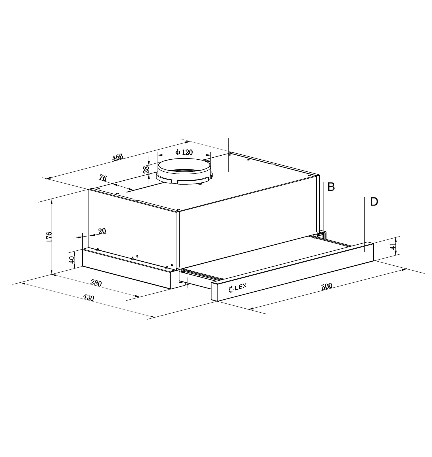HOGAN 500 (нержавеющая сталь)