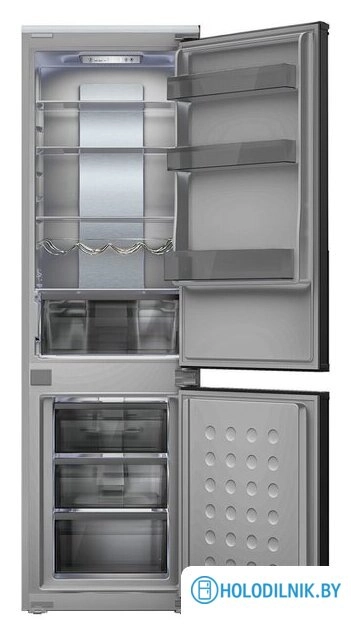 Холодильник LEX LBI177.3ID Grey