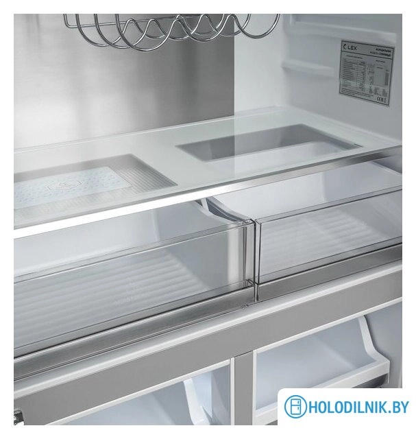 Четырёхдверный холодильник LEX LCD505BLID