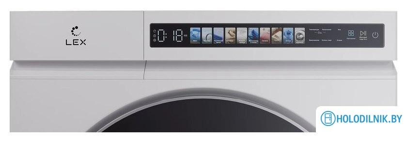 Стирально-сушильная машина LEX LWM 10612 WHID Magna