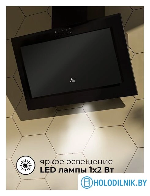 Кухонная вытяжка LEX Mio G 600 (черный)