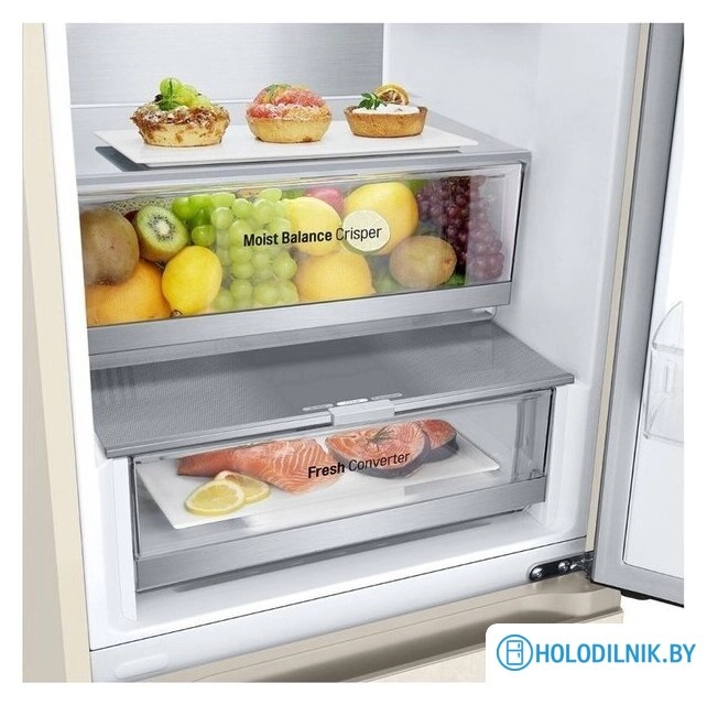 Холодильник LG DoorCooling+ GC-B459FEPW