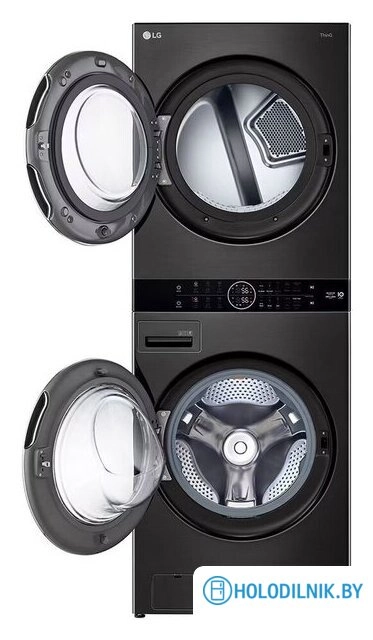 Стирально-сушильная машина с двумя барабанами LG FWT2116BS