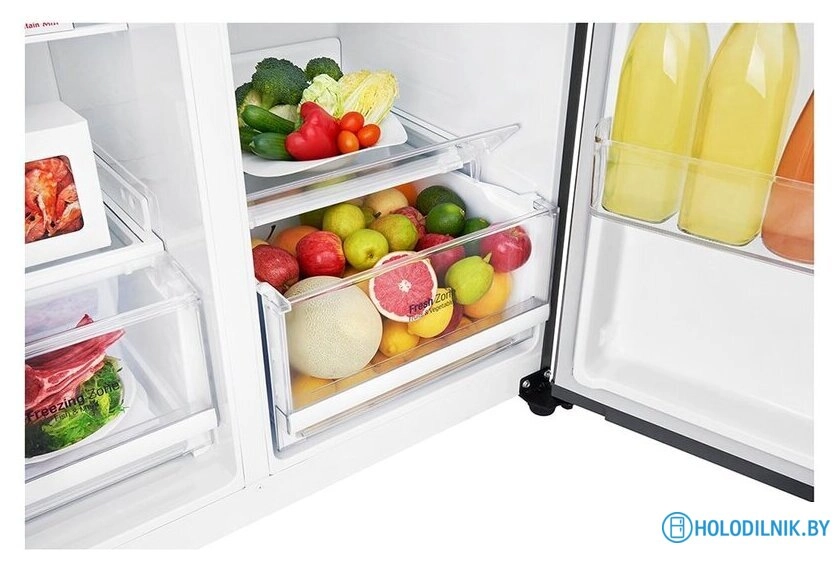 Холодильник side by side LG GC-B247JLDV