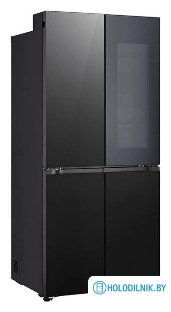 Четырёхдверный холодильник LG GC-V22FHBBM