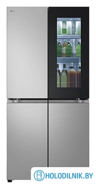 Четырёхдверный холодильник LG InstaView GC-V22FFMMB