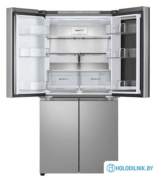 Четырёхдверный холодильник LG InstaView GC-V22FFMMB