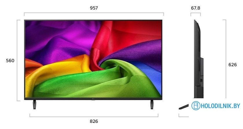 Телевизор LG NANO 4K UHD AI NU80 43NU800B6LC