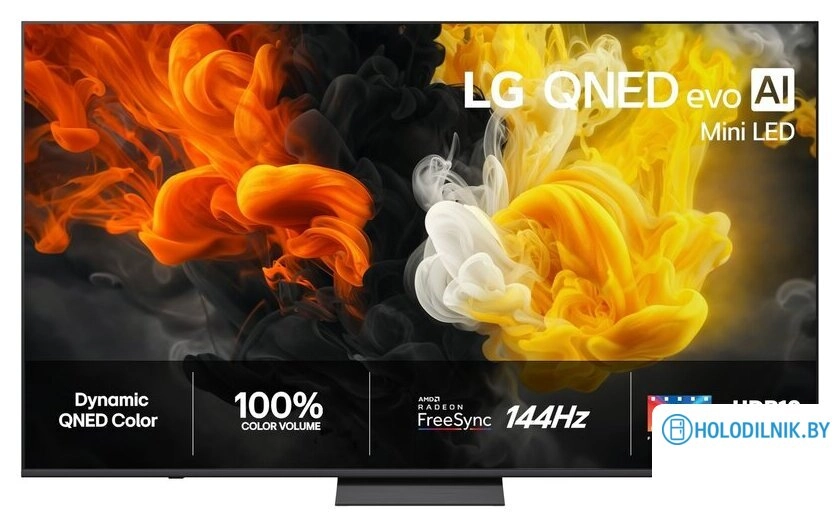 MiniLED телевизор LG QNED evo AI QNED83 75QNED83B6A