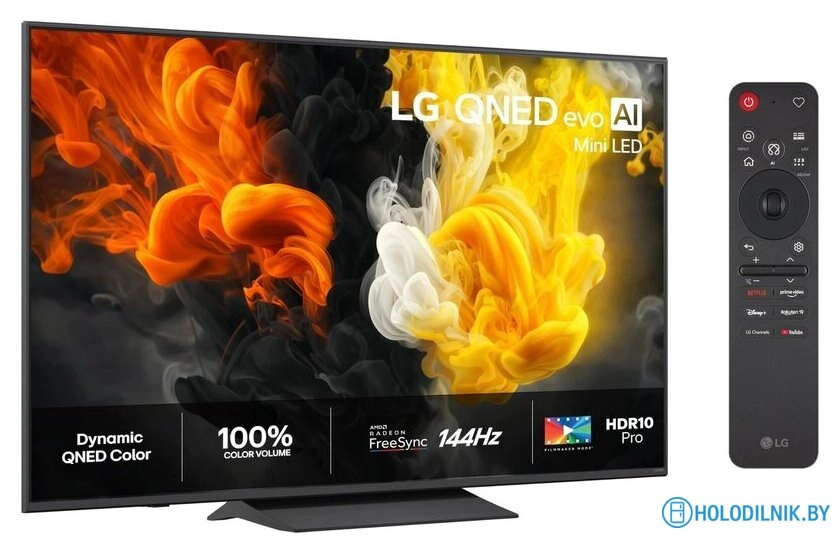 MiniLED телевизор LG QNED evo AI QNED83 75QNED83B6A
